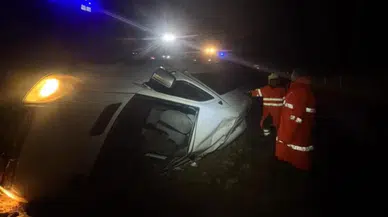 Mersin'de işçileri taşıyan minibüs uçuruma yuvarlandı: 13 yaralı