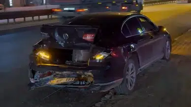 Bursa İnegöl'de otomobiller çarpıştı: 1'i çocuk 3 yaralı