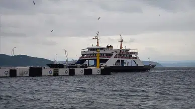 Bozcaada feribot seferlerine hava engeli: Feribot seferleri iptal edildi!