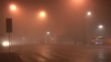 İstanbul'da sis etkili oldu, görüş mesafesi düştü