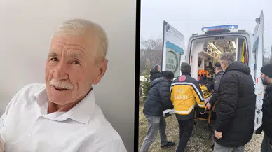 Kütahya'da yaşlı adam donmak üzereyken son anda bulundu