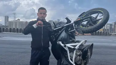 Başakşehir'de motosiklet kazasında sürücü hayatını kaybetti!