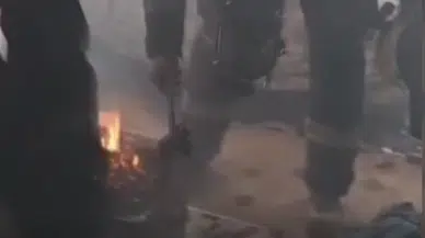 Antalya'da ilginç olay: Evin içinde mangal yakan şahıs polisi görünce kaçtı