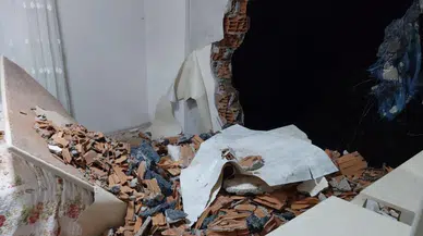 Trabzon’da toprak kayması: 6 katlı apartman tahliye edildi