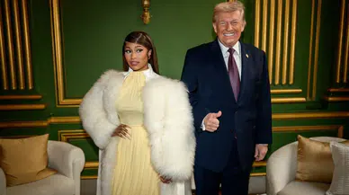Nicki Minaj'dan 'Tanrı Başkan Trump'ı korusun' çıkışı