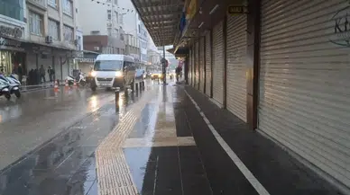 Kilis'te sağanak yağış ve sis etkili oluyor!