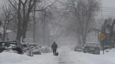 Dondurucu soğuklar ABD'yi vurdu: Kar fırtınasında can kaybı 30' yükseldi