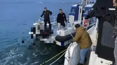 Kocaeli'de korkunç olay: Denizde dalgıç kıyafetli erkek cesedi bulundu