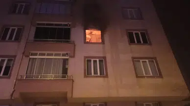 Konya'da korkutan yangın