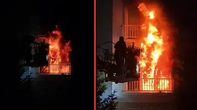 Bursa İnegöl'de ev yangını: 3 kişi dumandan etkilendi