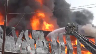 Ataşehir Ferhatpaşa’da iş yerinde yangın çıktı!