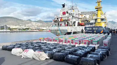 Bakan Yerlikaya'dan Kanarya Adaları'ndaki kokain operasyonuna ilişkin paylaşım