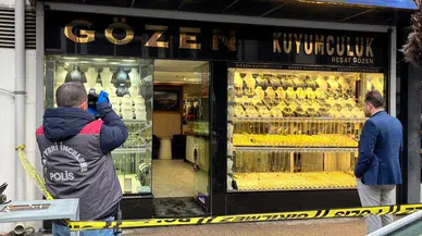 Mersin'de silahlı kuyumcu soygunu