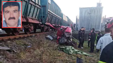 Zonguldak'ta yük treni, hemzemin geçidinde otomobile çarptı: 1 ölü