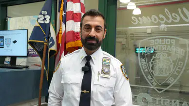 ABD'de bir ilk! Türk polis Ali Hammutoğlu New York metrosunun başına geçti