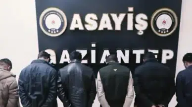 Gaziantep'te hırsızlık çetesine operasyon: 6 tutuklama