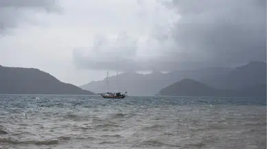 Muğla'da kuvvetli rüzgarlar etkili oluyor!