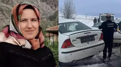 Kayseri Develi'de otomobiller çarpıştı : 1 ölü, 1 yaralı