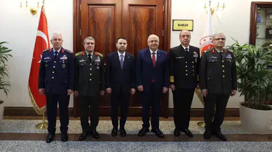 Milli Savunma Bakanı Güler, Akın Gürlek'i ziyaret etti