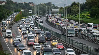 İstanbul'da trafik yoğunluğu yüzde 62 oldu