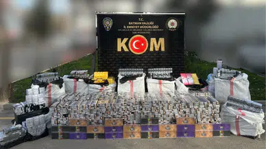 Batman'da kaçakçılık operasyonu : 28 bin 360 paket sigara ele geçirildi