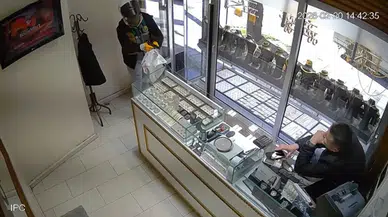 Bursa'da kuyumcu soygunu : Şüpheli gözaltına alındı