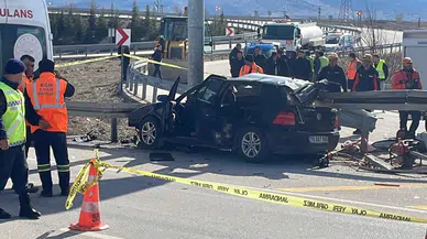 Karaman'da feci kaza : Karı koca hayatını kaybetti