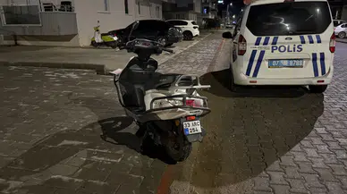 Antalya Gazipaşa'da kaza : Motor sürücüsü yaralandı