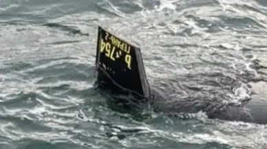 Arnavutköy Karaburun açıklarında İHA olduğu düşünülen bir cisim buldu