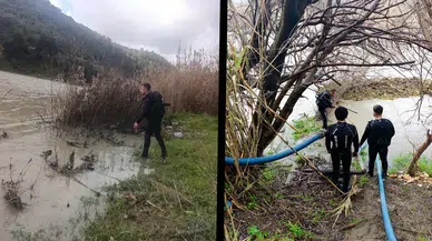 Hatay'da Asi Nehri'ne düştüğü iddia edilen genç aranıyor