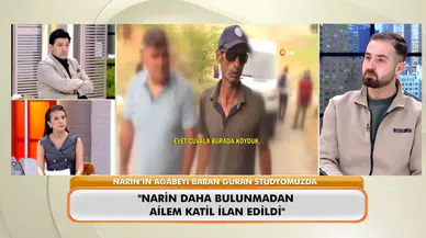 Narin Güran cinayeti : Ağabeyi Baran Güran canlı yayında sorulara cevap verdi