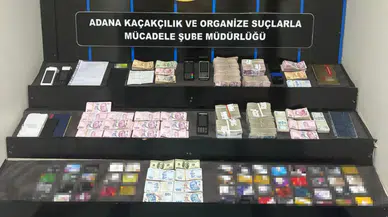 Adana'da polis ekiplerinden tefecilere operasyon : 5 kişi gözaltına alındı