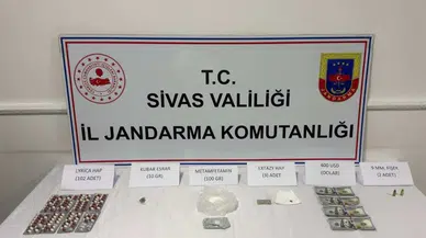 Sivas'ta uyuşturucu operasyonu : 3 kişi tutuklandı