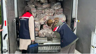 Tekirdağ’da denetimlerde 3 bin 500 kilo bozuk sakatat ele geçirildi