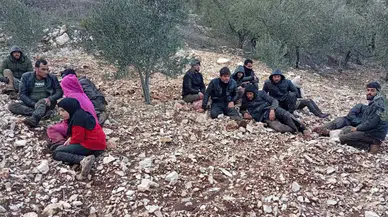 Hatay’da kaçak geçiş girişimi : 30 yabancı uyruklu yakalandı