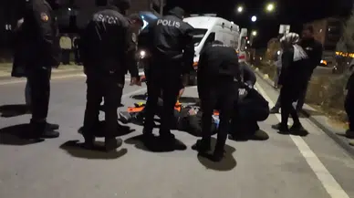 Karaman'da bir şahıs, tartıştığı kişiye otomobille çarparak kaçtı