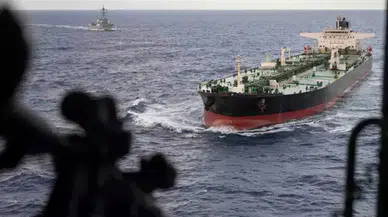 ABD askeri güçleri Hint Okyanusu'nda petrol tankerine el koydu