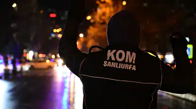 Şanlıurfa'da huzur uygulaması : 78 şahıs yakalandı