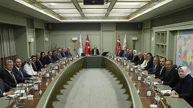 Cumhurbaşkanı Erdoğan başkanlığında AK Parti MYK toplantısı başladı