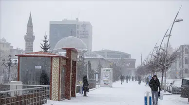 Meteoroloji'den Erzurum için buzlanma ve don uyarısı