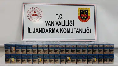 Van'da 720 paket kaçak sigara ele geçirildi
