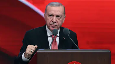 Cumhurbaşkanı Erdoğan konuşuyor