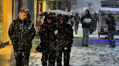 Erzincan için buzlanma ve çığ uyarısı
