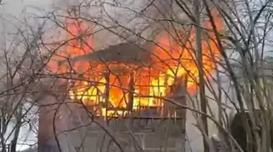 Giresun’da köy evinde çıkan yangında bir kişi öldü