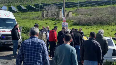 İzmir'de hatalı sollama faciası : Otomobil kamyona çarptı, 1 yaralı