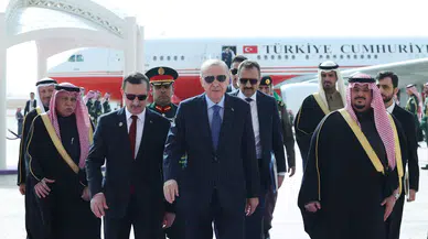 Cumhurbaşkanı Erdoğan, Suudi Arabistan’da