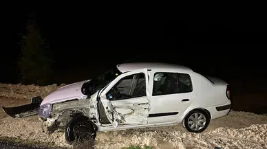 Uşak'ta kaza : 5 kişi yaralandı