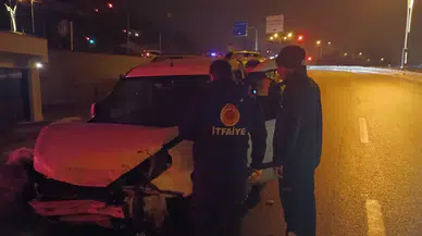 Van'da trafik kazası : 1 kişi yaralandı