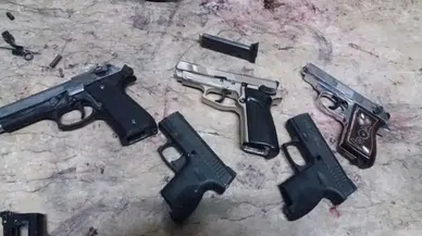 İstanbul'da yasa dışı silah imalatı : Evden cephanelik çıktı!