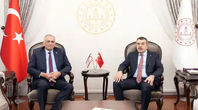 Milli Eğitim Bakanı Tekin, mevkidaşı Çavuşoğlu ile görüştü